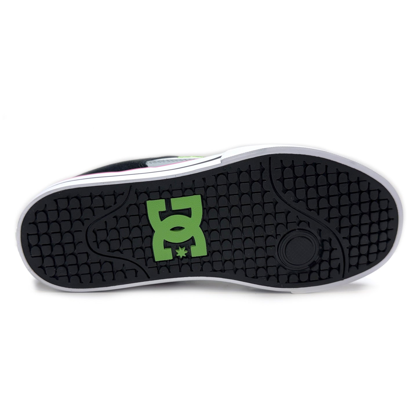DC SHOES PURE BLACK WHITE MULTI LADIES TRAINERS