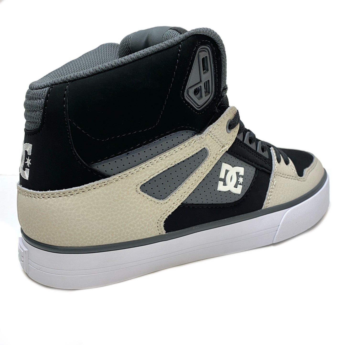 DC SHOES PURE HIGH TOP WC BLACK GREY BROWN TRAINERS