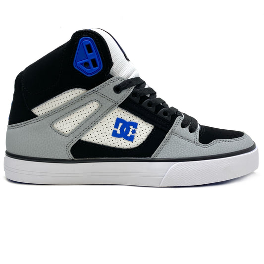 DC SHOES PURE HIGH TOP WC BLACK WHITE BLUE TRAINERS