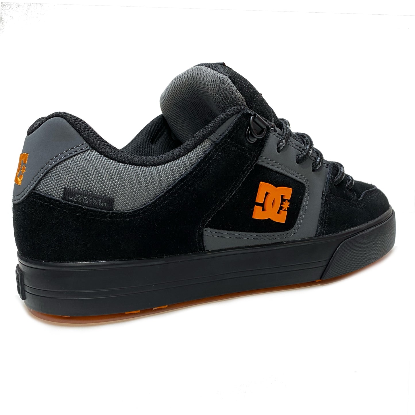 DC SHOES PURE WNT GREY BLACK ORANGE WINTERISED TRAINERS