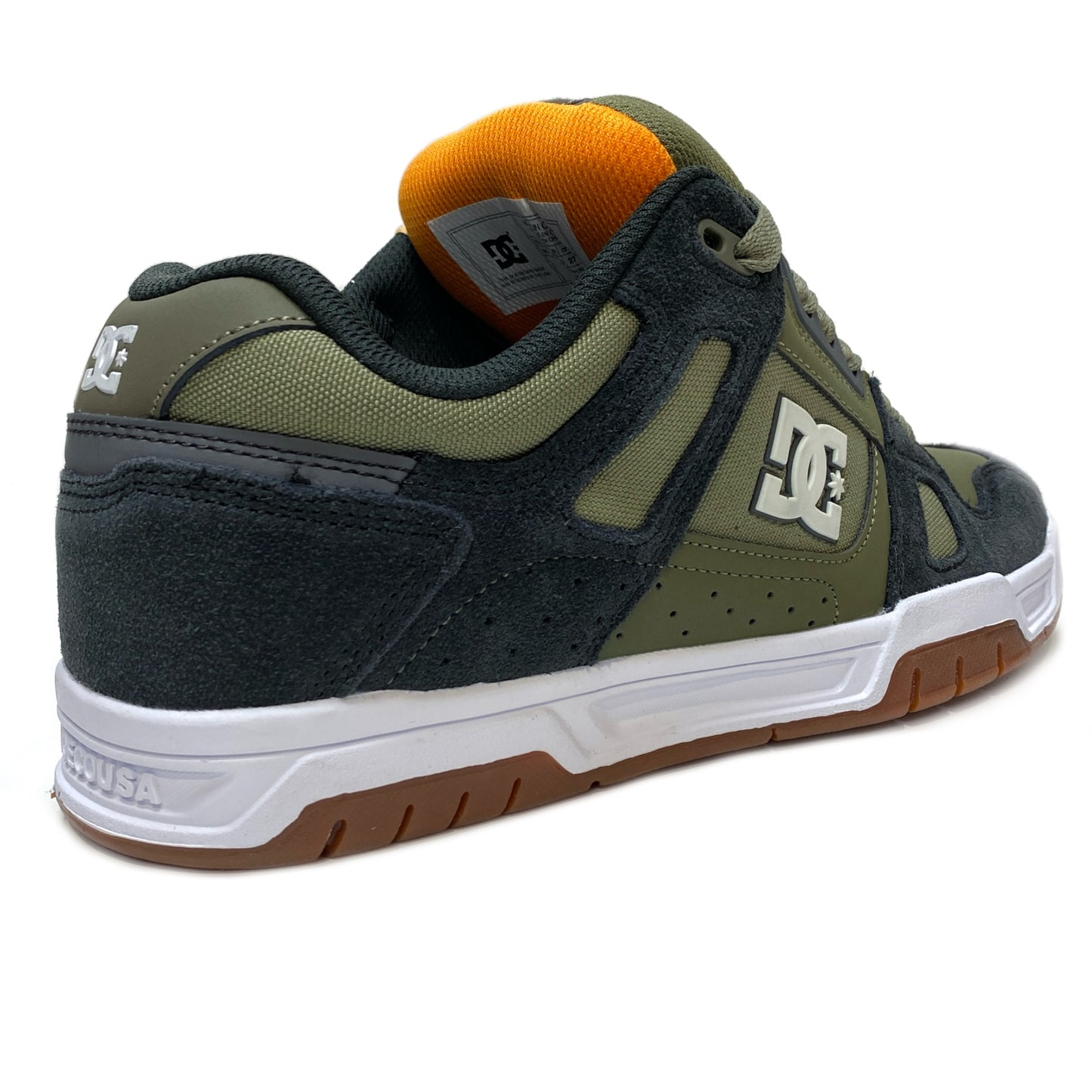 DC SHOES STAG ARMY OLIVE GREEN TRAINERS