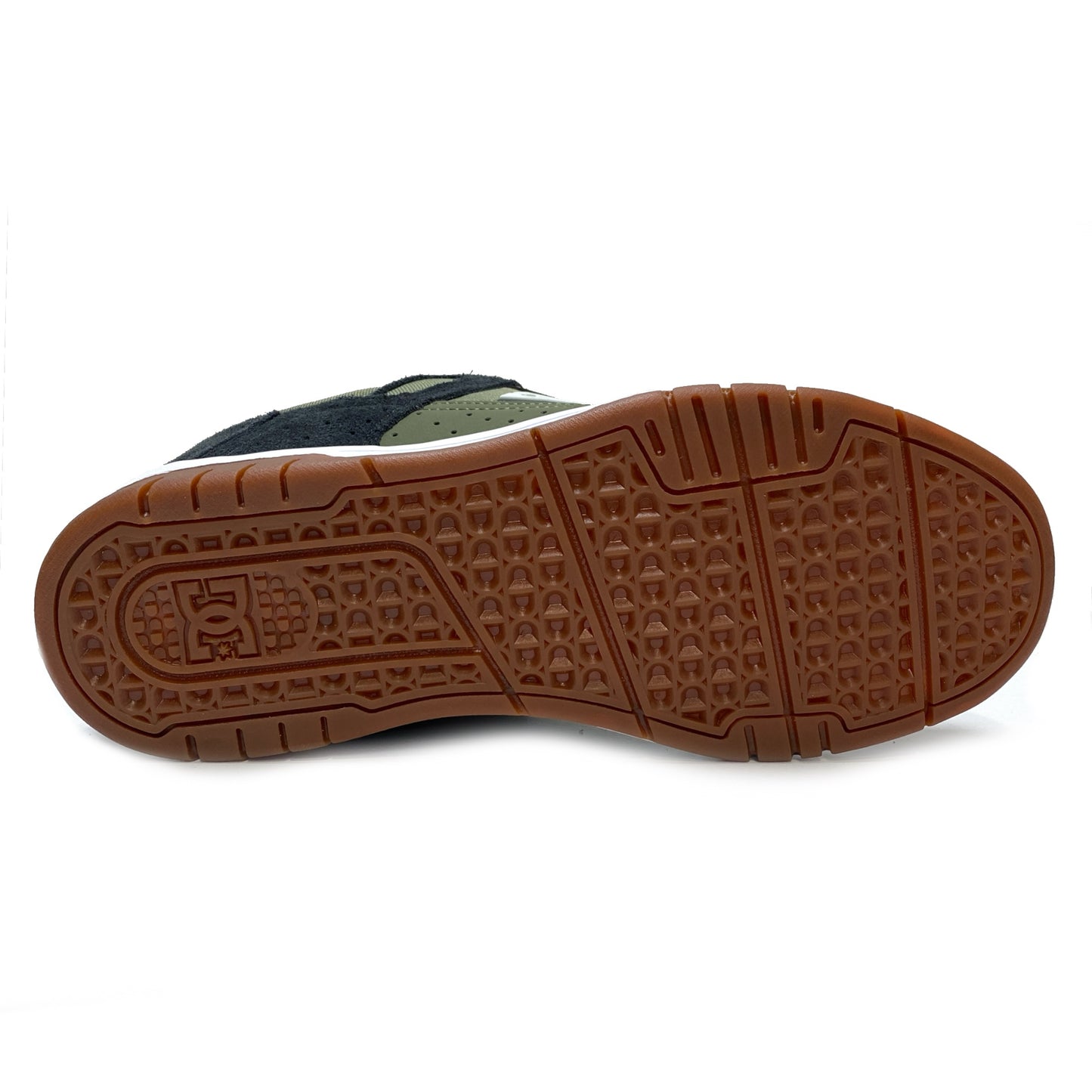 DC SHOES STAG ARMY OLIVE GREEN TRAINERS