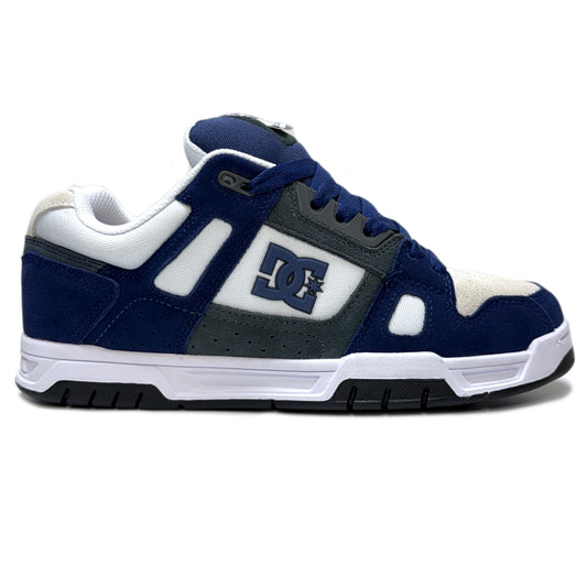 DC SHOES STAG BLUE GREY WHITE TRAINERS