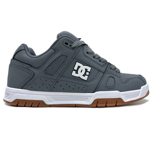 DC SHOES STAG GREY GUM TRAINERS