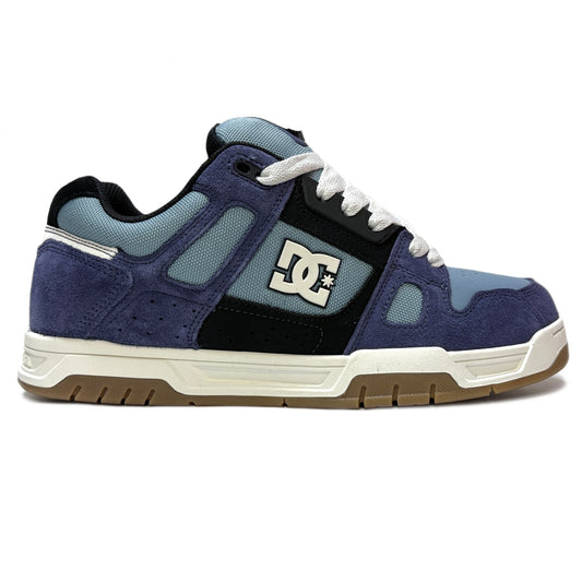 DC SHOES STAG NAVY BLUE WHITE TRAINERS
