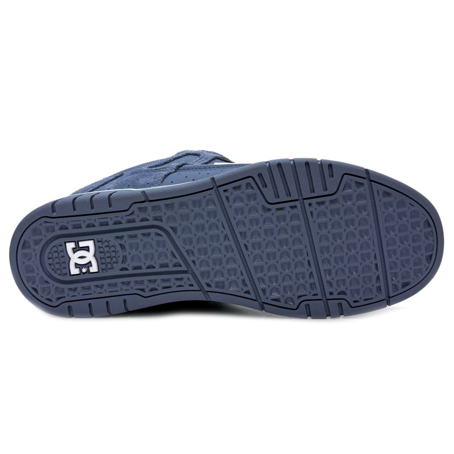 DC SHOES STAG NAVY GREY ORANGE TRAINERS