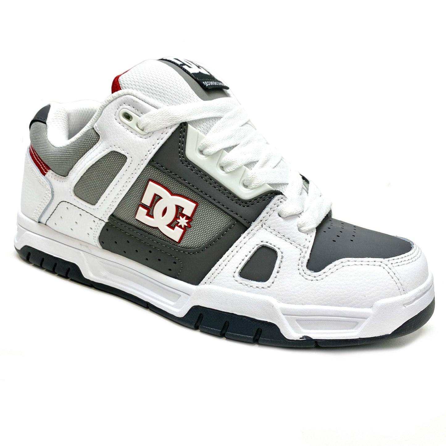 DC SHOES STAG WHITE GREY GREY TRAINERS