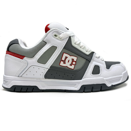 DC SHOES STAG WHITE GREY GREY TRAINERS