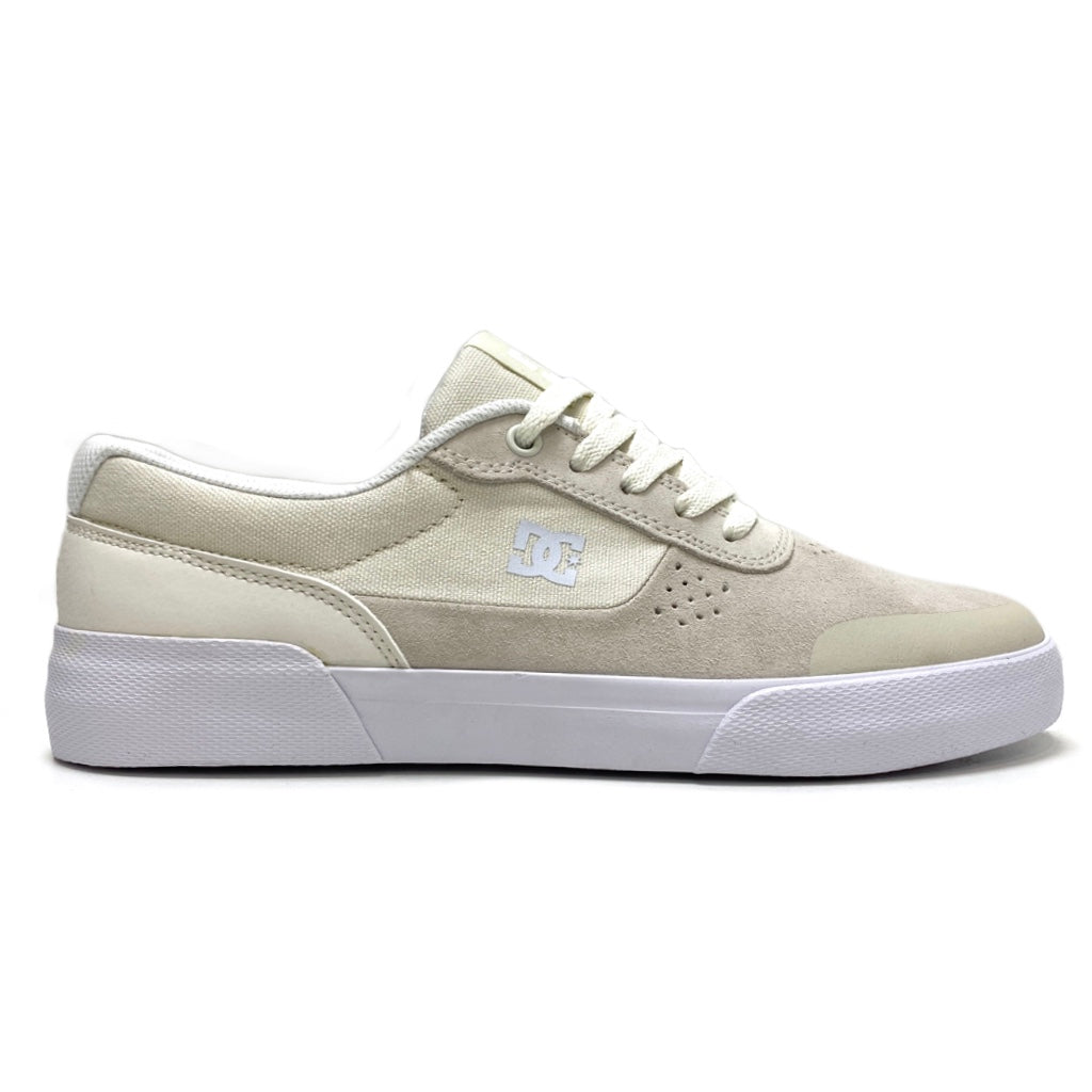 DC SHOES SWITCH PLUS S WHITE TRAINERS