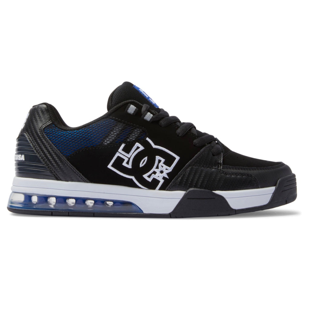 DC SHOES VERSATILE ALGIERS BLUE BLACK TRAINERS (UK 8)