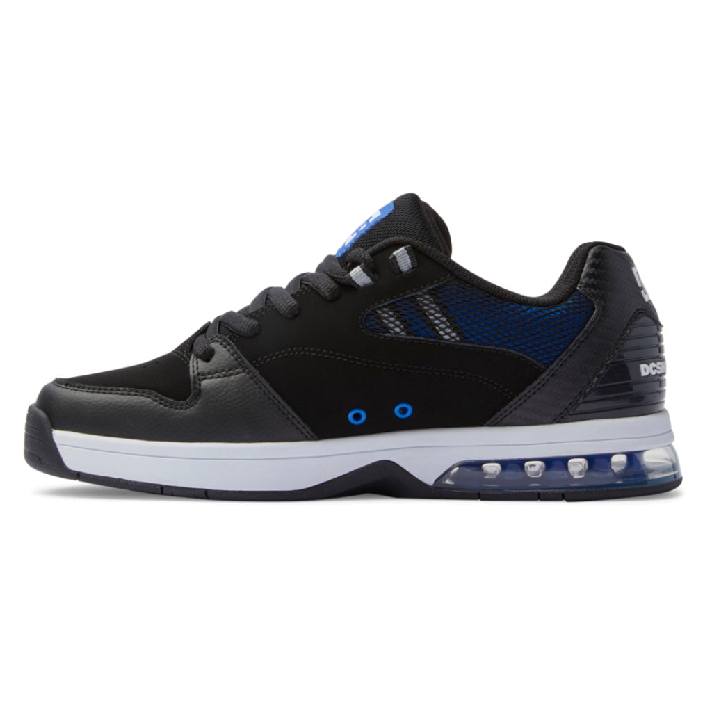 DC SHOES VERSATILE ALGIERS BLUE BLACK TRAINERS (UK 8)