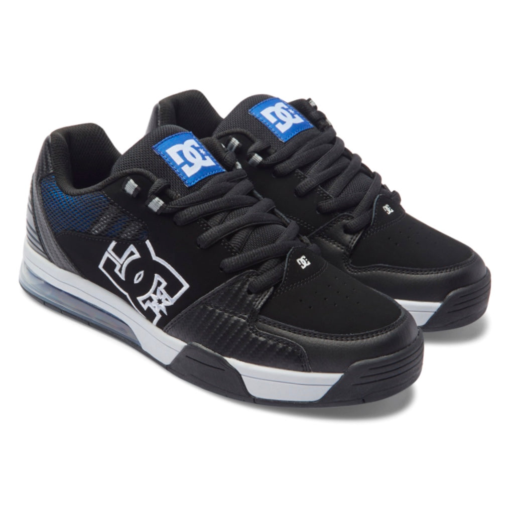 DC SHOES VERSATILE ALGIERS BLUE BLACK TRAINERS (UK 8)