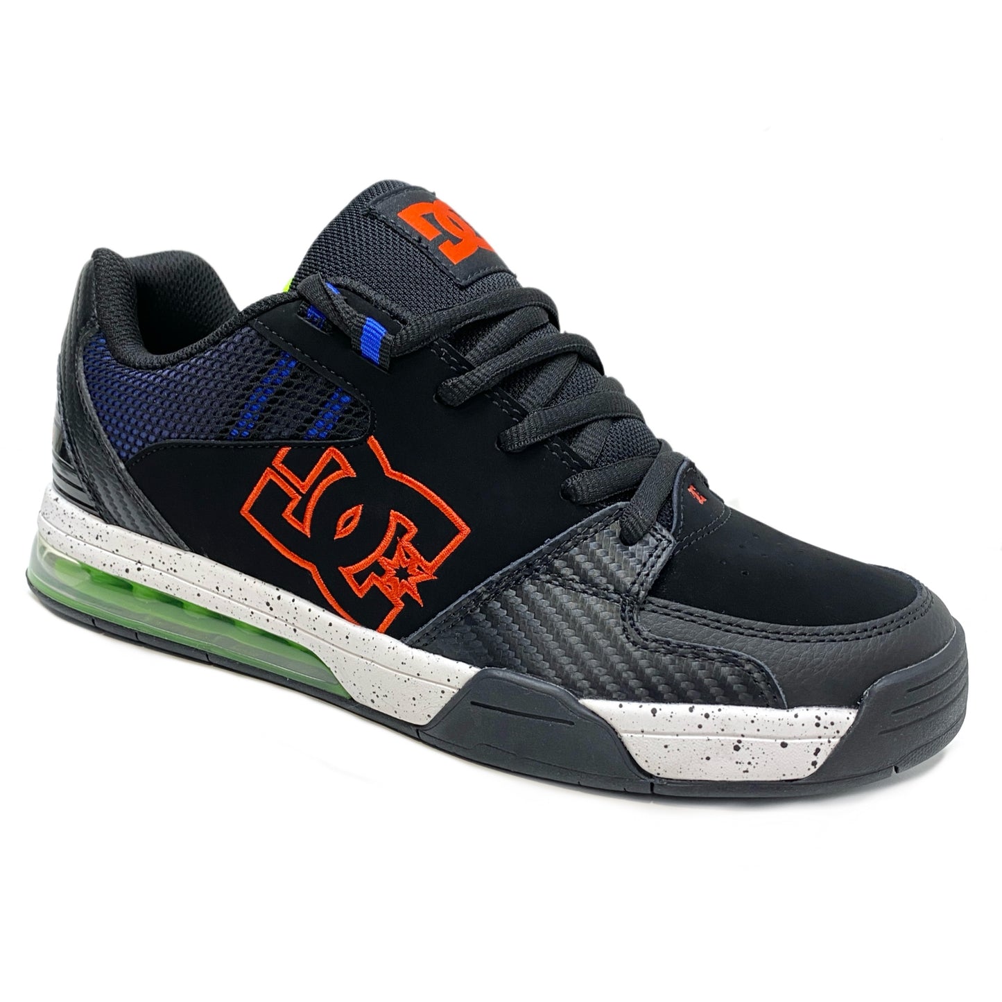 DC SHOES VERSATILE LE BLACK RED BLUE TRAINERS