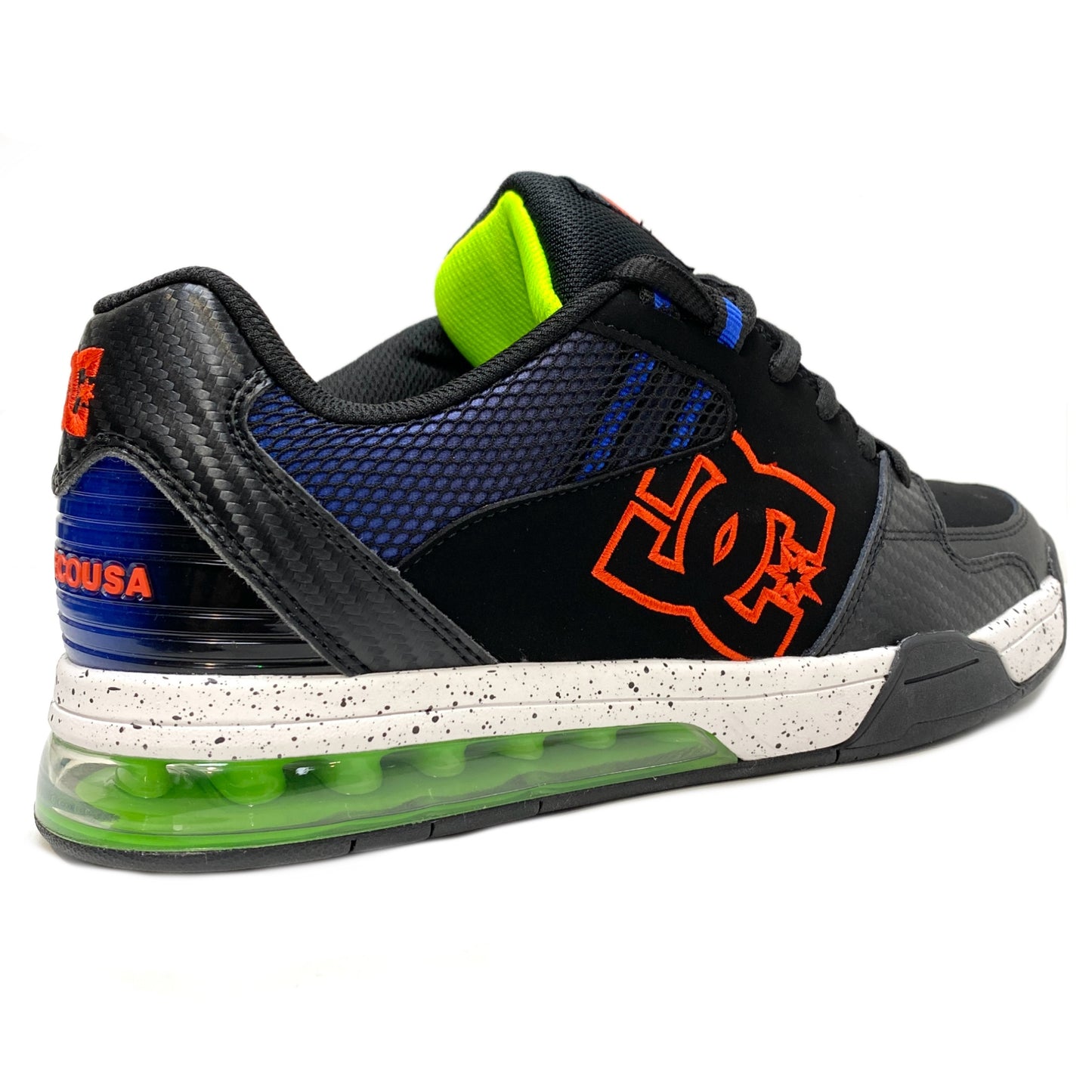 DC SHOES VERSATILE LE BLACK RED BLUE TRAINERS