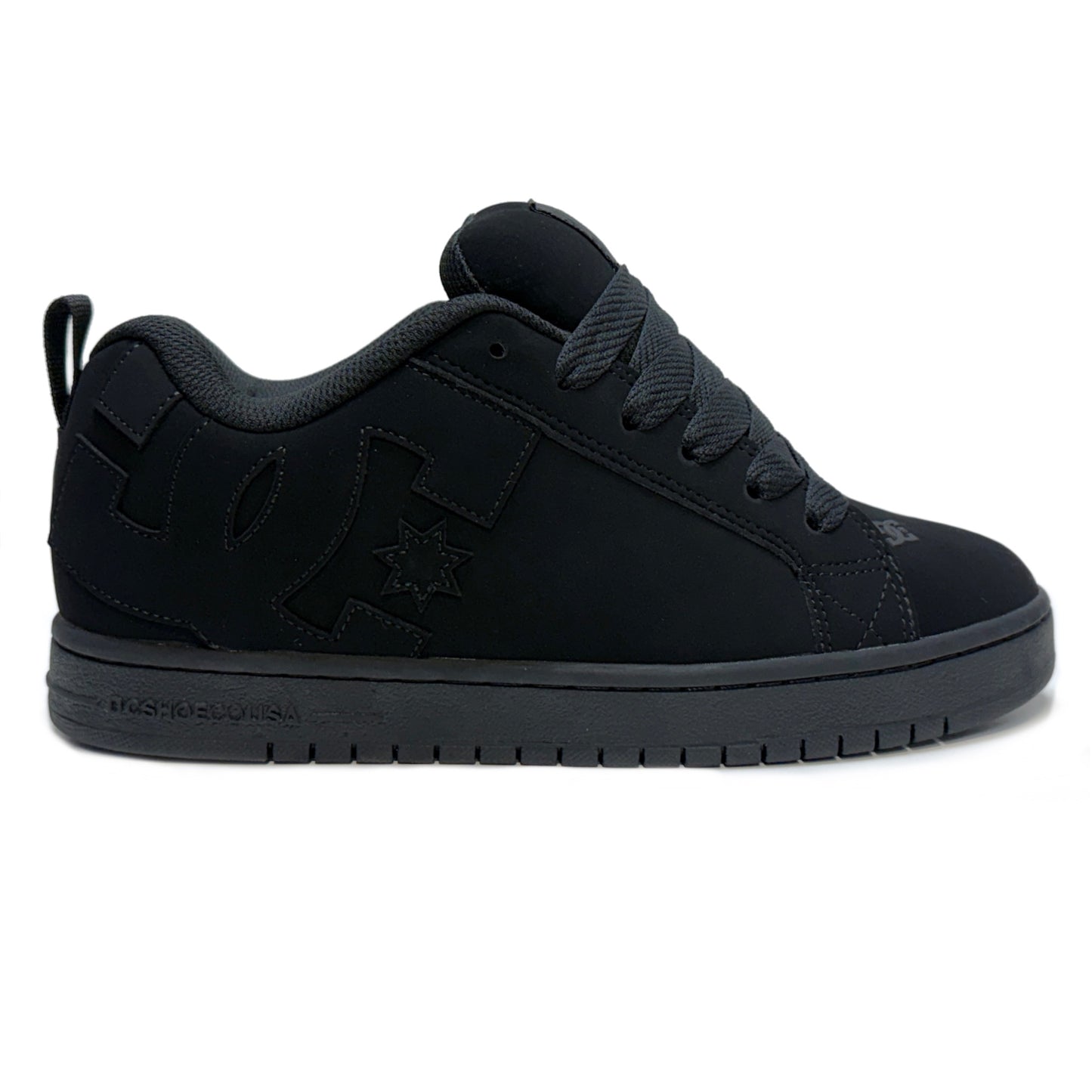 DC SHOES COURT GRAFFIK BLACK BLACK BLACK TRAINERS