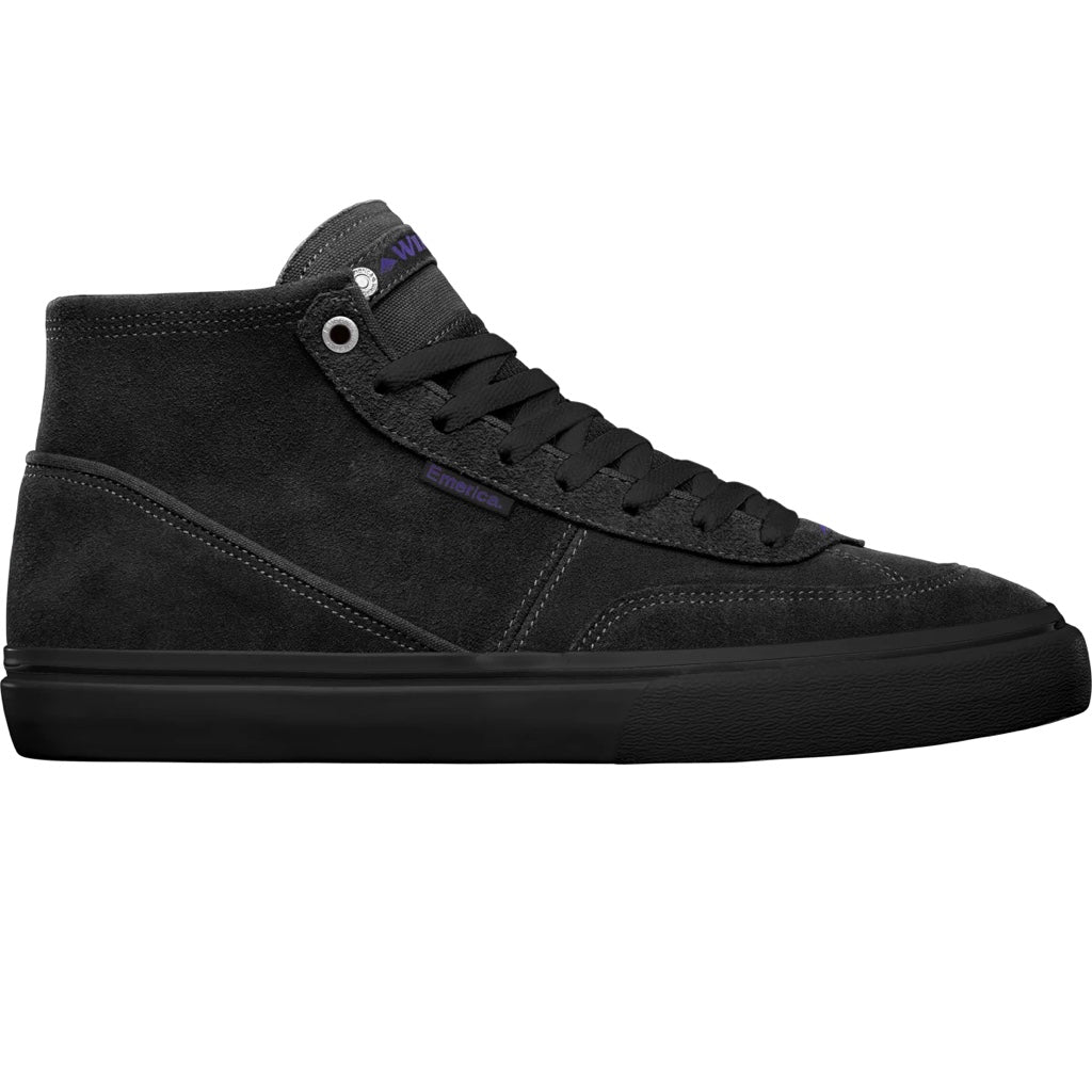 EMERICA WINKOWSKI BLACK BLACK SKATE TRAINERS