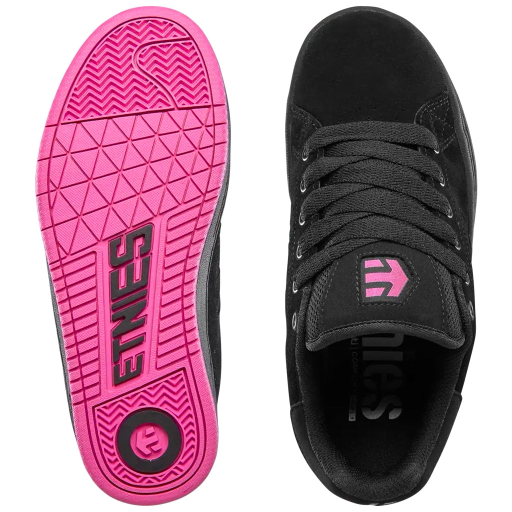 ETNIES CALLICUT BLACK PINK LADIES TRAINERS