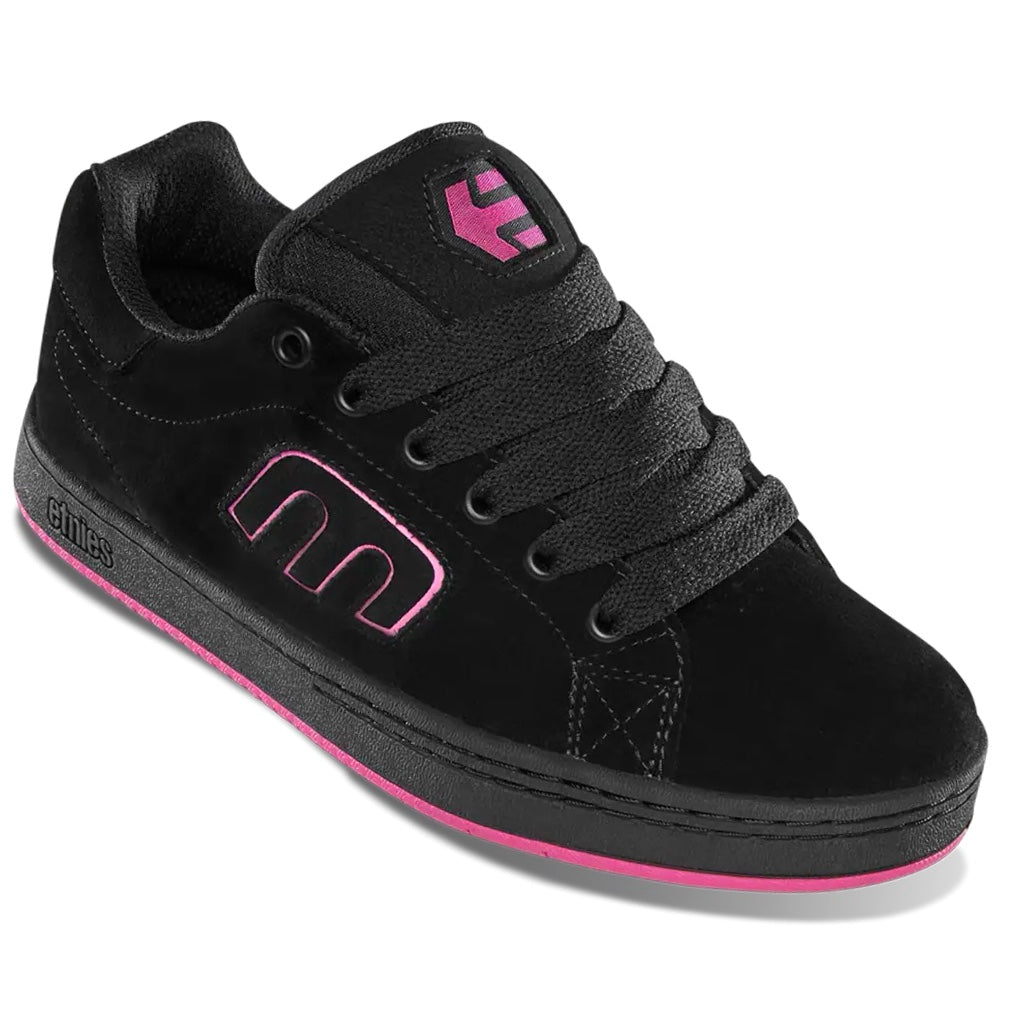 ETNIES CALLICUT BLACK PINK LADIES TRAINERS