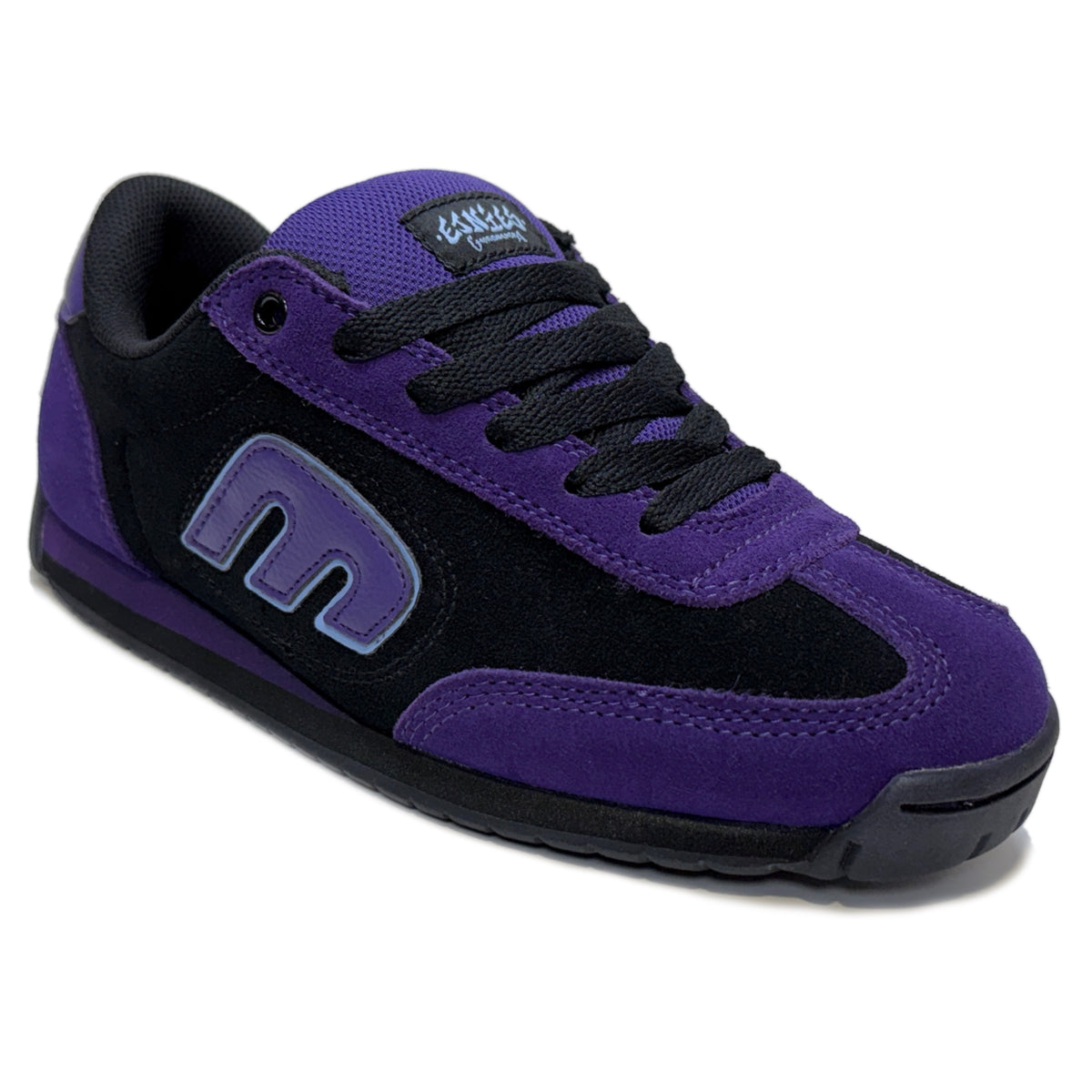 ETNIES LOCUT 2K WERKA BLACK PURPLE TRAINERS