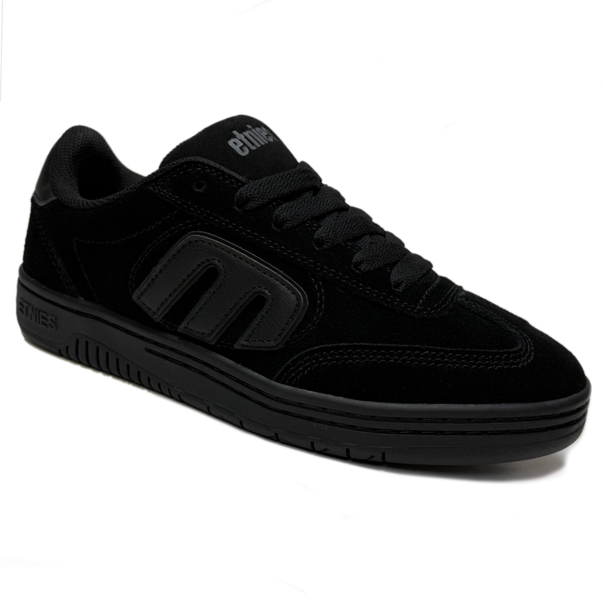 ETNIES LOCUT BLACK RAW TRAINERS