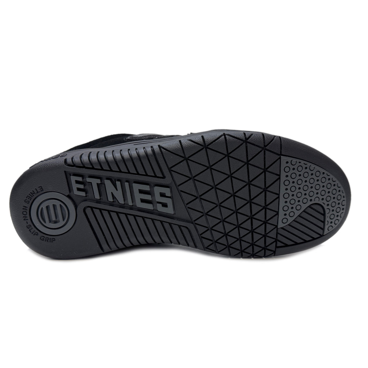 ETNIES LOCUT BLACK RAW TRAINERS