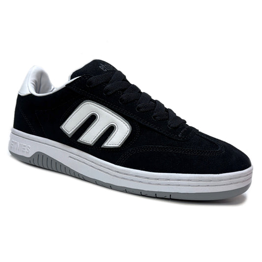 ETNIES LOCUT BLACK & WHITE TRAINERS