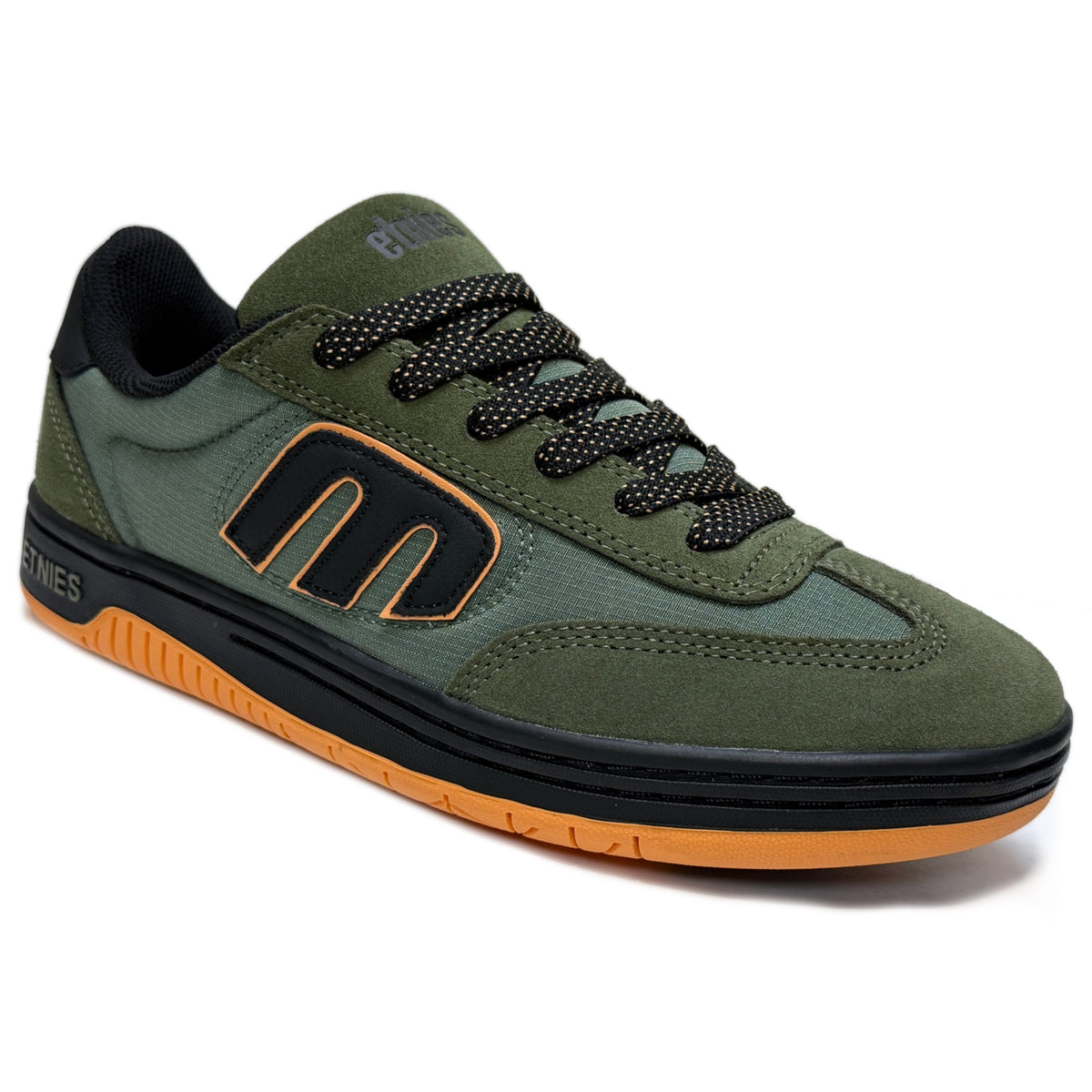 ETNIES LOCUT GREEN BLACK TRAINERS