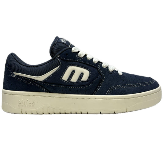ETNIES LOOT NAVY WHITE TRAINERS