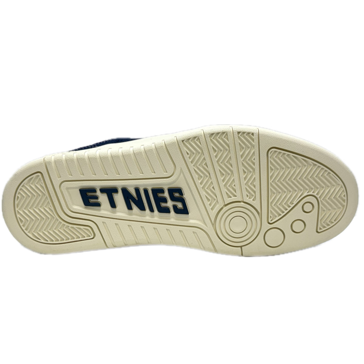 ETNIES LOOT NAVY WHITE TRAINERS