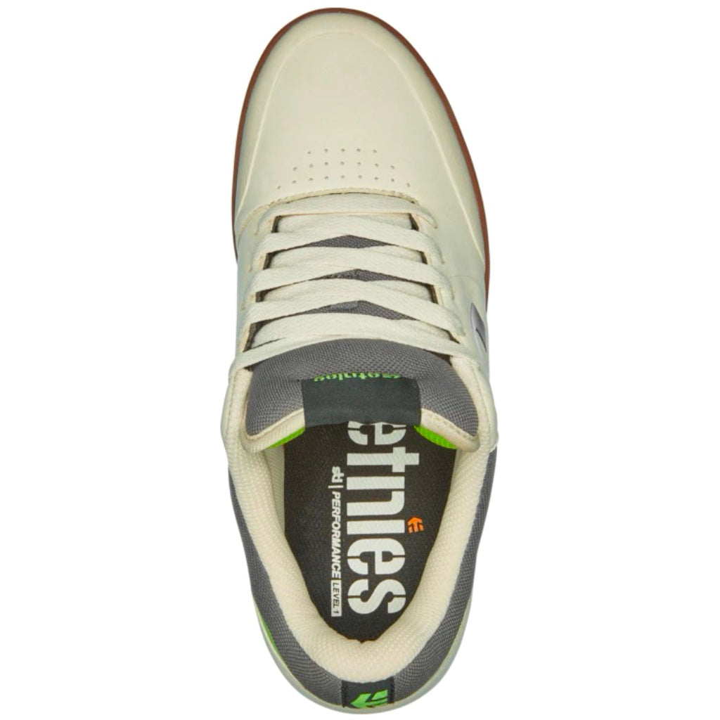 ETNIES MARANA WHITE GREY GUM TRAINERS