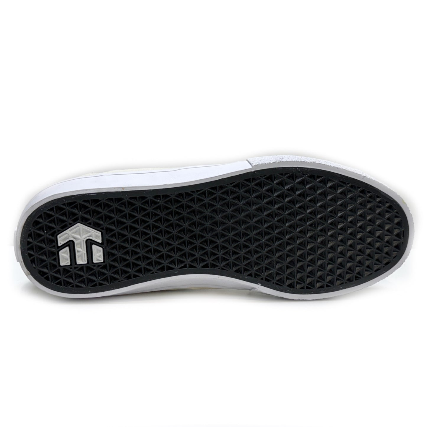 ETNIES SCREW VULC MID X SOUR WHITE TRAINERS