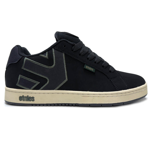 ETNIES FADER BLACK GREEN TRAINERS