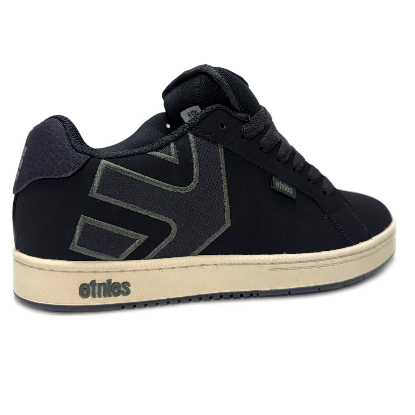ETNIES FADER BLACK GREEN TRAINERS