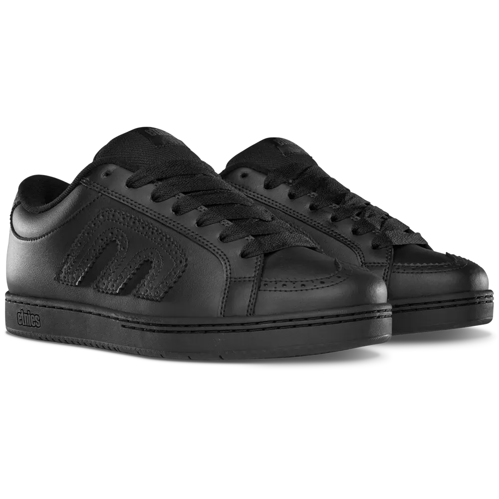 ETNIES KINGPIN WT BLACK BLACK TRAINERS