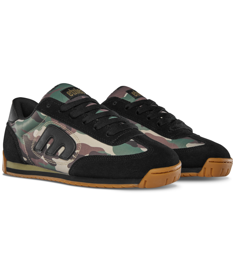 ETNIES LOCUT 2K BLACK CAMO TRAINERS