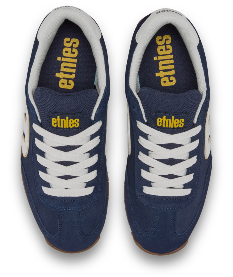 ETNIES LOCUT 2K NAVY YELLOW TRAINERS