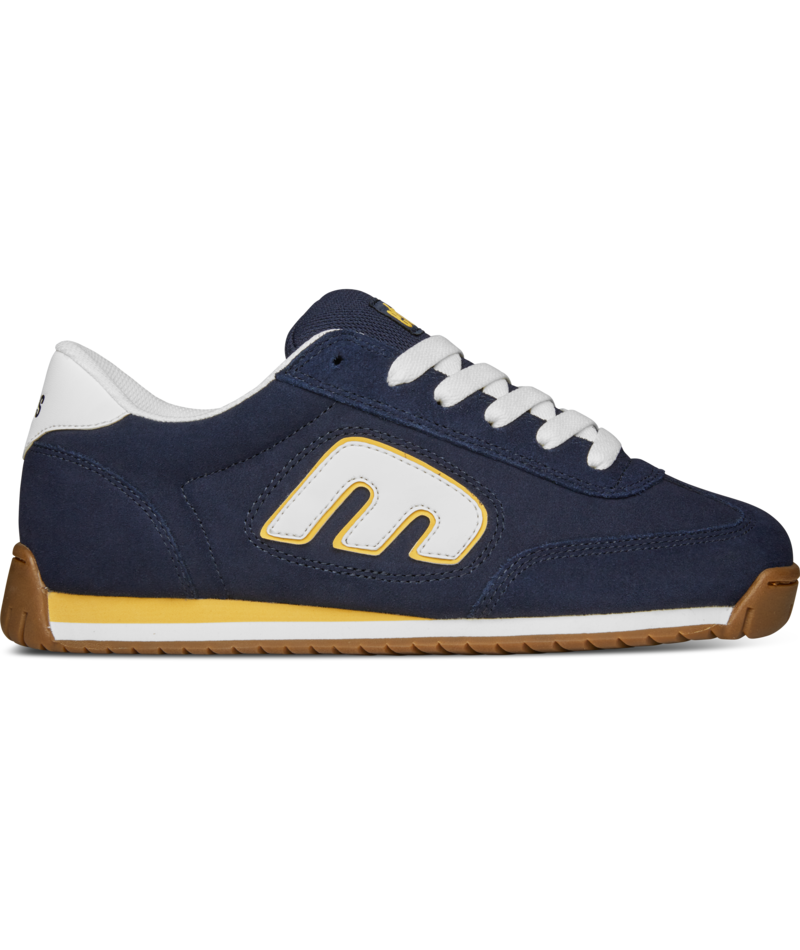 ETNIES LOCUT 2K NAVY YELLOW TRAINERS