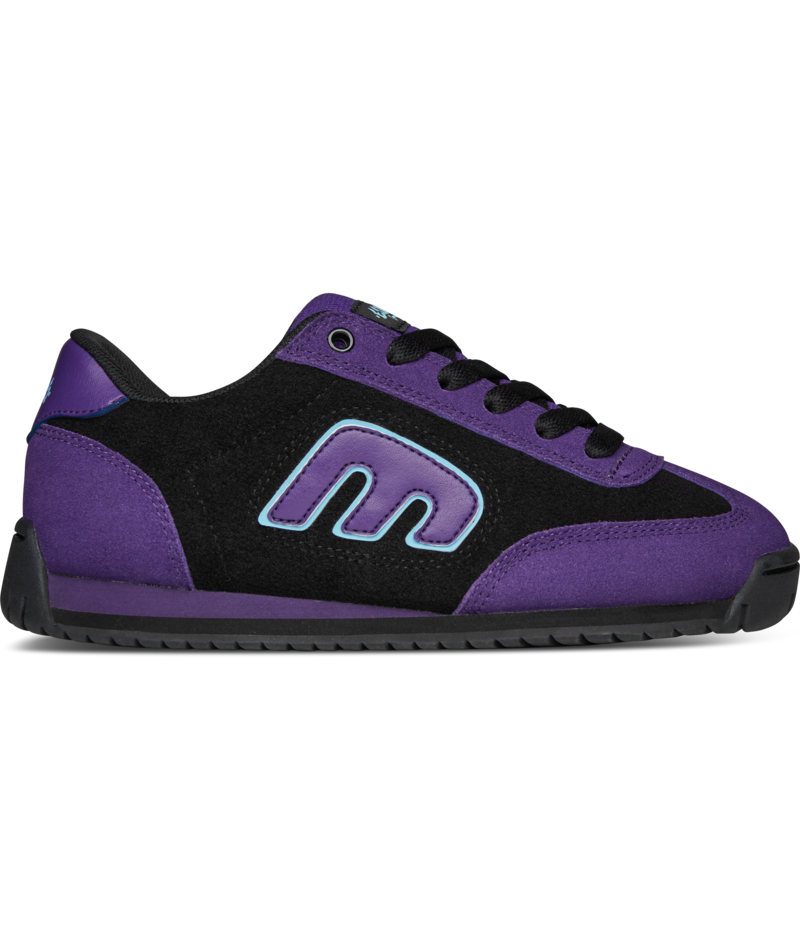 ETNIES LOCUT 2K WERKA BLACK PURPLE TRAINERS