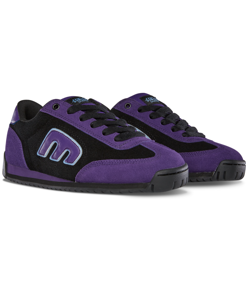 ETNIES LOCUT 2K WERKA BLACK PURPLE TRAINERS