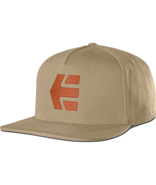 ETNIES ICON CAMEL SNAPBACK CAP HAT