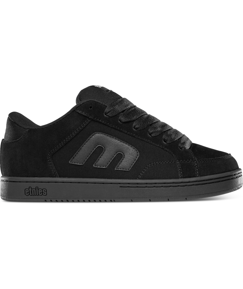 ETNIES KINGPIN 2K BLACK BLACK BLACK TRAINERS