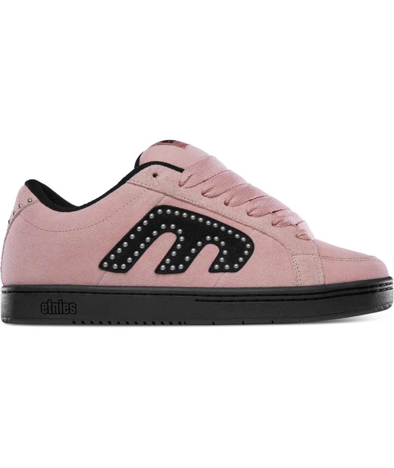 ETNIES KINGPIN PINK BLACK TRAINERS