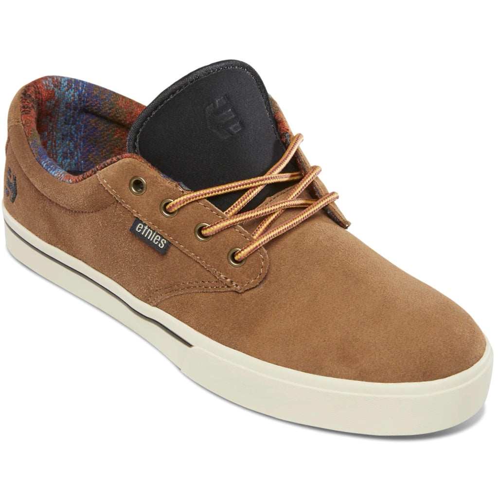 ETNIES JAMESON 2 BROWN TAN BLACK TRAINERS