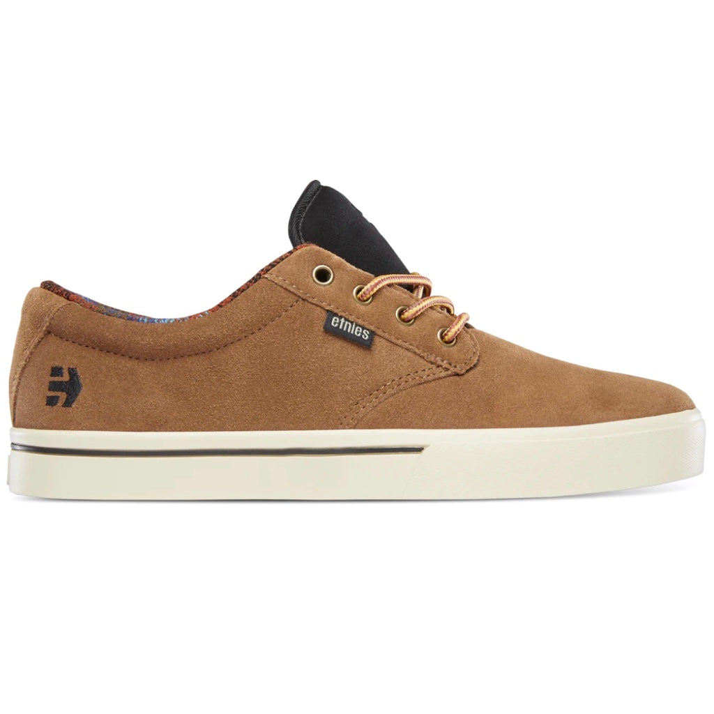 ETNIES JAMESON 2 BROWN TAN BLACK TRAINERS