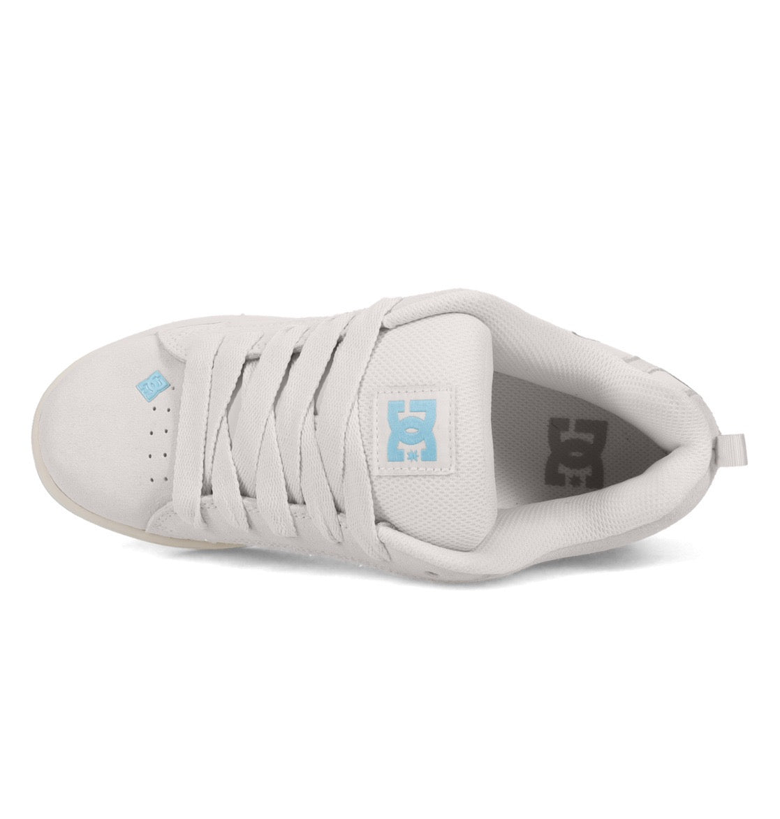 DC SHOES COURT GRAFFIK SD OFF WHITE BLUE WOMEN'S TRAINERS