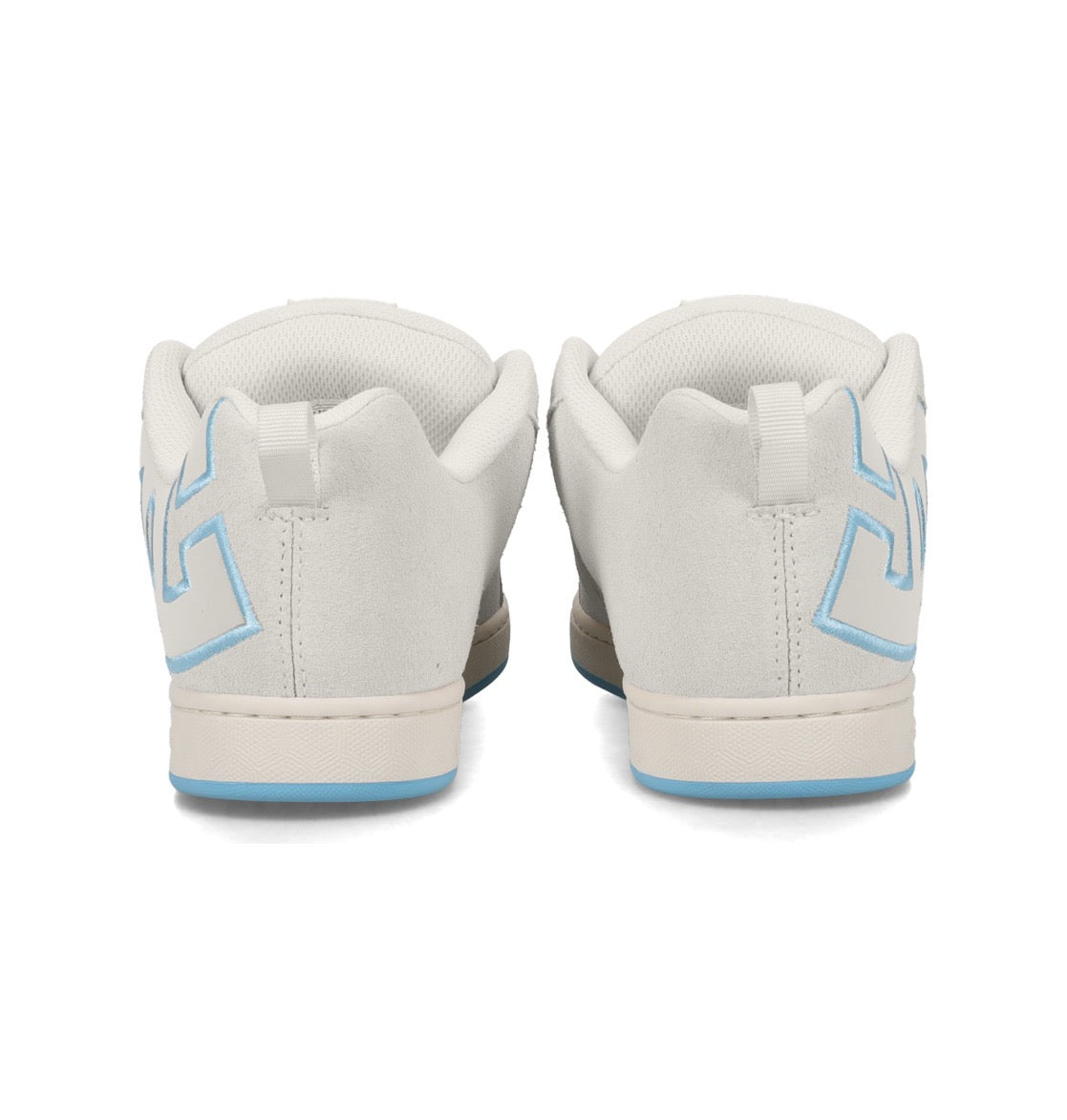 DC SHOES COURT GRAFFIK SD OFF WHITE BLUE WOMEN'S TRAINERS