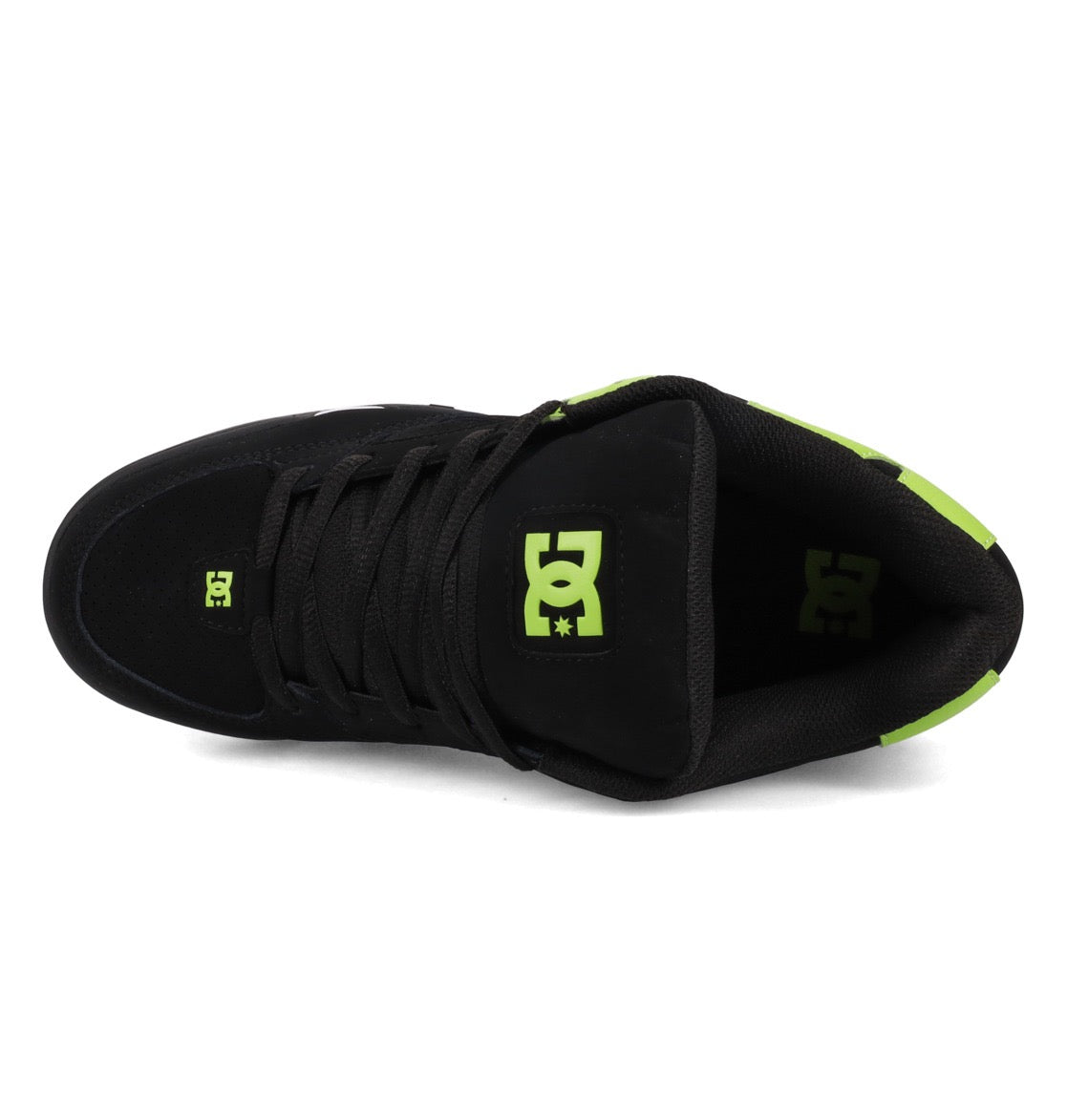 DC SHOES COMMAND BLACK LIME TRAINERS