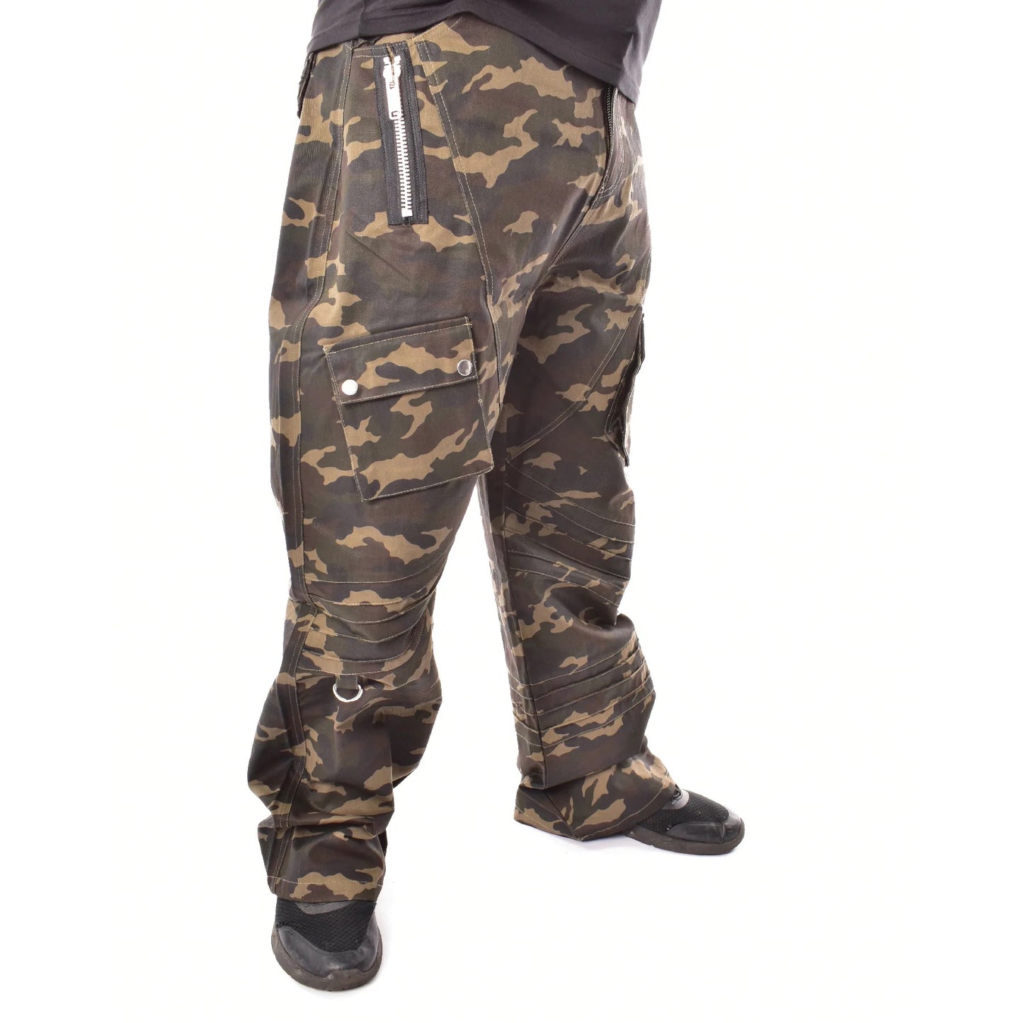 VIXXIN HARLEY CAMO GREEN TROUSER PANT