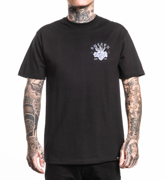 SULLEN CLOTHING LOWBO STANDARD BLACK T-SHIRT