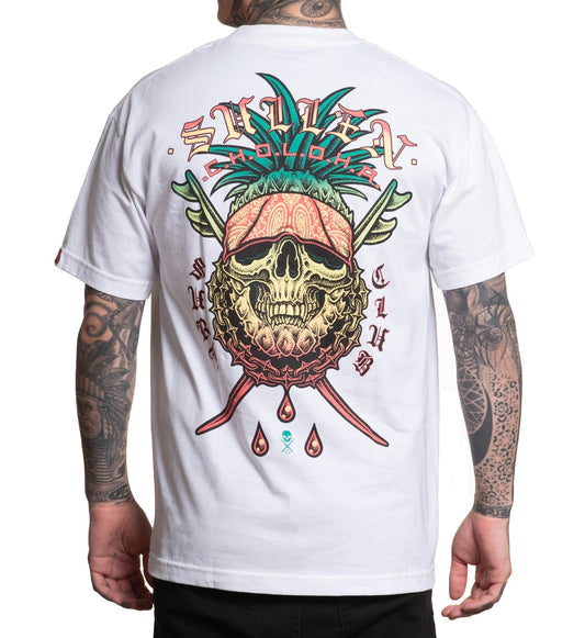 SULLEN CLOTHING CHOLOHA SURF CLUB WHITE STANDARD T-SHIRT